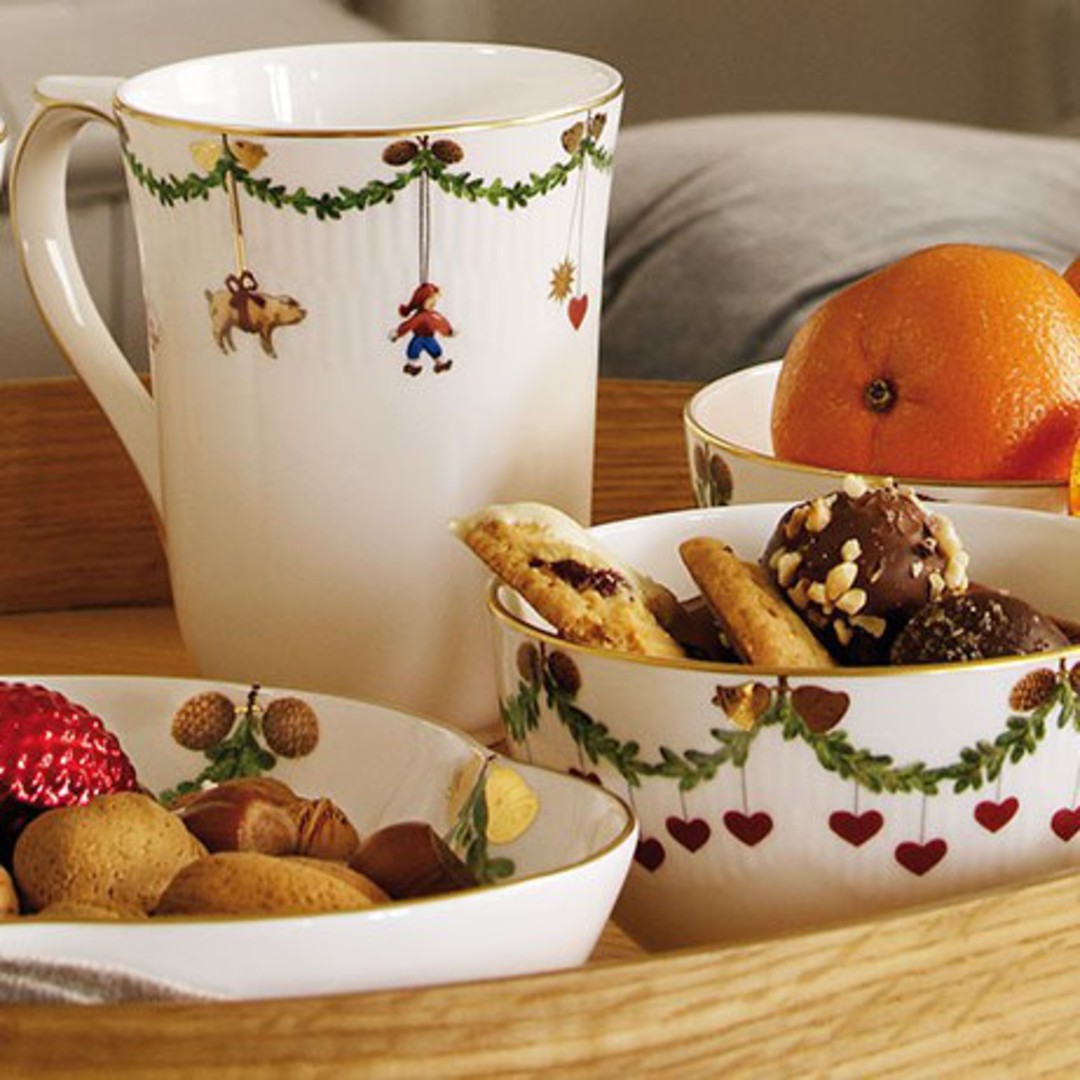 Starfluted Christmas Small Bowl *Indent image 1
